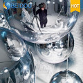 Fabrik Großhandel Mini dekorative Spiegel Ballon Disco aufblasbare Spiegel Ball